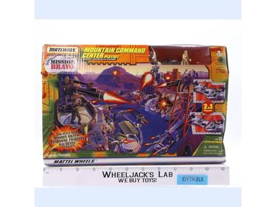 Mountain Command Center Matchbox Mission Bravo 1998 Mattel Playset NEW MISB