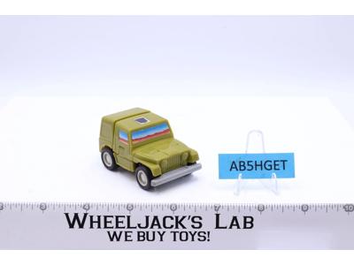 Rollbar 100% Complete WORKS 1987 Vintage G1 Transformers Jeep CJ-7 Action Figure