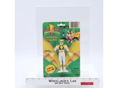 White Ranger Bendable Figure Mighty Morphin Power Rangers 1994 Henry Gordy NEW