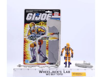 HEAT Viper 100% Complete 34 Cardback G.I. Joe 1989 Hasbro Vintage Action Figure