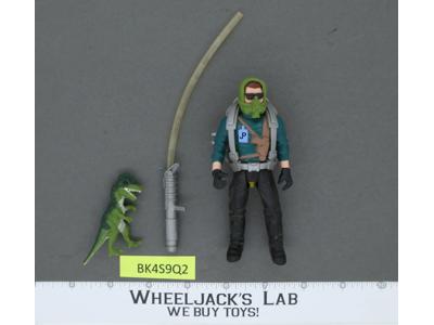 Dennis Nedry w/Tranq Spray Gun 100% Complete Jurassic Park 1993 Kenner Figure