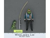 Dennis Nedry w/Tranq Spray Gun 100% Complete Jurassic Park 1993 Kenner Figure