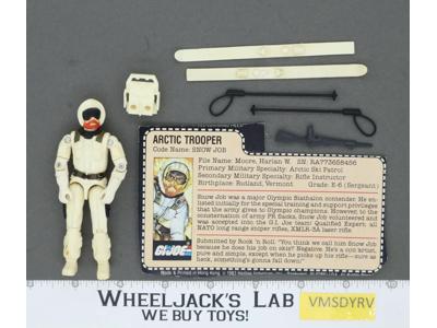 Snow Job V1 100% Complete G.I. Joe 1983 Hasbro Vintage Action Figure