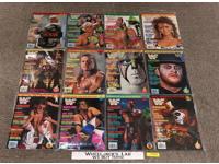 Official WWF Magazine Complete 12 Issues 1992 HULK Undertaker WARRIOR Hart MACHO