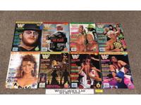 WWF Magazine Lot of 8 Jan-June, Nov-Dec. Undertaker Flair Hogan Hart Michaels