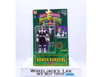 Auto Morphin Zach Black Ranger MMPR Power Rangers 1994 Bandai NEW SEALED