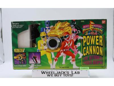 Power Cannon 100% Complete Power Rangers 1994 Bandai Action Figure
