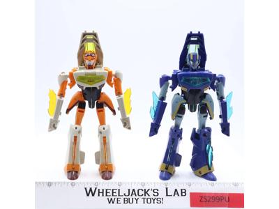 Jetstorm & Jetfire 100% Complete Transformers Animated 2008 Hasbro