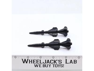 Darklon's Evader Missiles x2 1989 GI Joe Hasbro Vintage Action Figure Vehicle