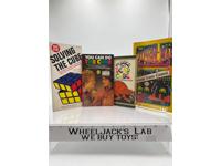 4 Book LOT SUPERMAG Rubik's Cube Solutions You Can Do Cube Humor 1981 1982 Vtg