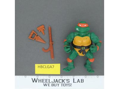 Michaelangelo HARD HEAD Teenage Mutant Ninja Turtles TMNT 1988 Playmates Vintage