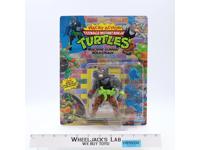 Machine Gunnin' Rocksteady Wacky Action TMNT 1989 Playmates NEW MOSC SEALED