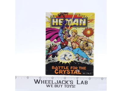 Battle For The Crystal Vol 1 No.3  Mini Comic He-Man 1980's MOTU