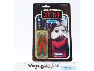 Nien Nunb 77 Back-A Star Wars ROTJ 1983 Kenner Action Figure NEW MOSC SEALED