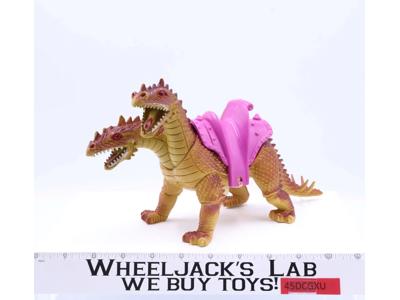 2-Headed Dragon Hydra W/ Saddle 1984 Imperial Toys Vintage Action Figure
