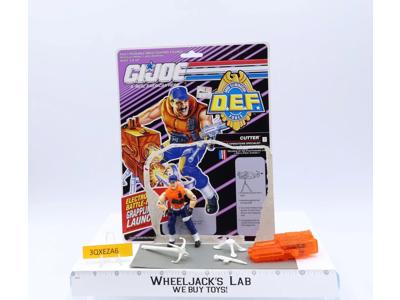Cutter 100% Complete W/ Card G.I. Joe 1992 Hasbro Vintage Action Figure