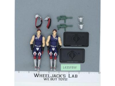 Tomax & Xamot v6 Complete 25th Anniversary G.I. Joe 2008 Hasbro Action Figures