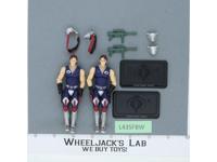 Tomax & Xamot v6 Complete 25th Anniversary G.I. Joe 2008 Hasbro Action Figures