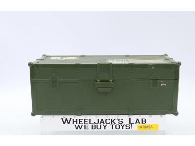 GI Joe Footlocker Case with Tray Plastic with Rope Handles Hasbro 1997 Accessory