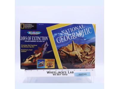 National Geographic Society Jaws of Extinction Micro Machines 1993 Galoob MISB