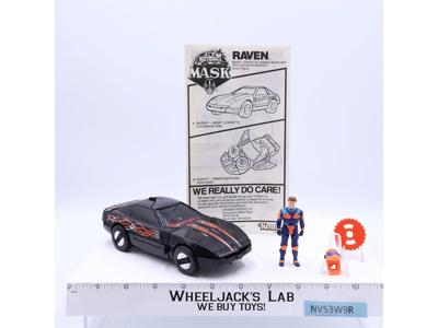 Raven W/Calhoun Burns 1986 MASK M.A.S.K. Kenner Vintage Action Figure