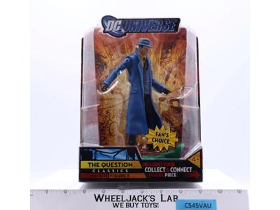 The Question DC Universe Classics Wave 11 2009 Mattel Action Figure NEW SEALED