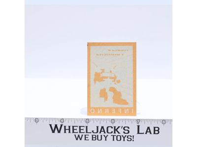 Inferno Reflect In the Dark Iron On Patch G1 Transformers 1986 Hasbro