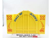 Hall of Justice 100% Complete Super Powers 1985 Kenner Vintage Figure Playset