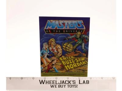 Enter Buzz-Saw Hordak Mini Comic Book MOTU Masters of the Universe Mattel 1986