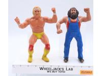 Hulk Hogan & Hillbilly Jim Tag Team Wrestling Superstars WWF 1985 LJN Vintage