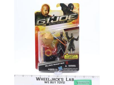 Blind Master GI Joe Retaliation 2012 Hasbro Action Figure NEW SEALED