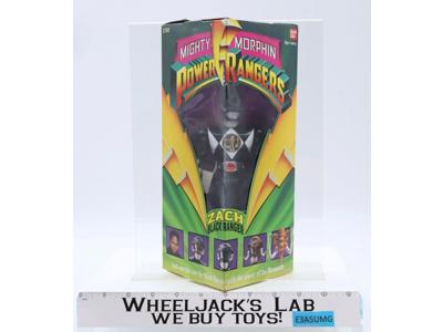 Zach Black Ranger Mighty Morphin Power Rangers 1993 Bandai Figure NEW SEALED