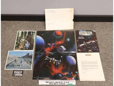 Lucasfilm Fan Club Letter Magazine & Posters 1990 Star Wars + Indiana Jones
