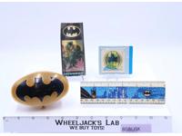 Lot of Misc Batman Merchandise DC Comics 1990 Kenner Ruler Sticker Bookmark