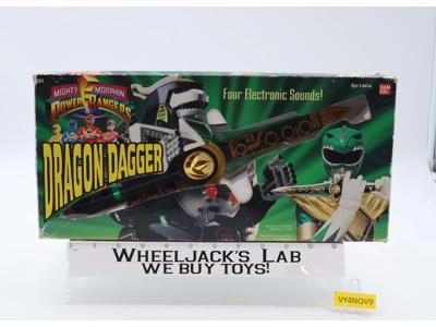 Dragon Dagger 100% Complete Power Rangers MMPR 1994 Bandai Action Figure