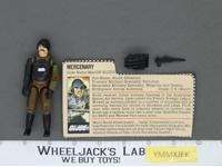 Major Bludd V1 100% Complete 1983 G.I. Joe Hasbro Vintage Action Figure