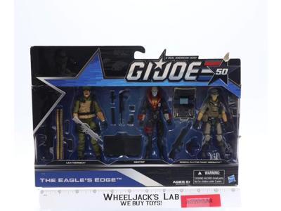 The Eagle's Edge GI Joe 50th Anniversary 2014 Hasbro Action Figure Set NEW MISB