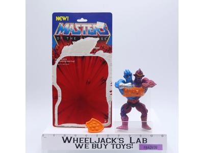 Two-Bad W/12 Cardback 100% Complete He-Man MOTU 1984 Vintage Action Figure