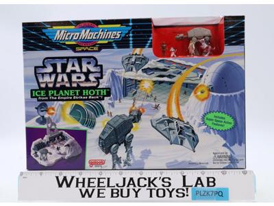 #65872 Ice Planet Hoth Star Wars Micro Machines 1993 Galoob Playset NEW SEALED