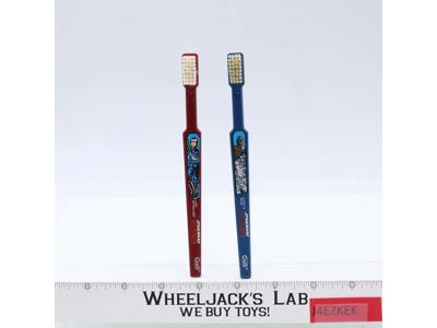 Set of 2 Toothbrushes Luke Skywalker & C-3PO R2-D2 Solo Star Wars 1983 Oral-B