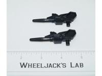 Predaking Rampage 2x Guns Lasers 1986 Vintage G1 Transformers Action Figure