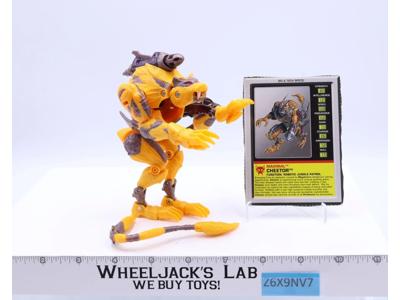 Cheetor 100% Complete 2 Transformers Beast Wars 1999 Hasbro Action Figure