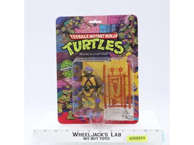 Donatello 10 Back Fan Club Flyer Teenage Mutant Ninja Turtles 1988 Playmates NEW