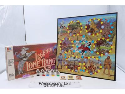 The Legend of the Lone Ranger Board Game 100% Complete Milton Bradley 1980
