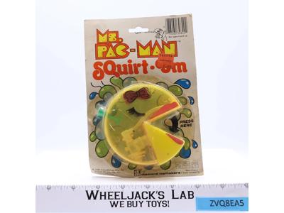 Ms. Pac-Man Squirt-Um Squirt Gun Water Gun 1981 Diamond Toymakers NEW SEALED