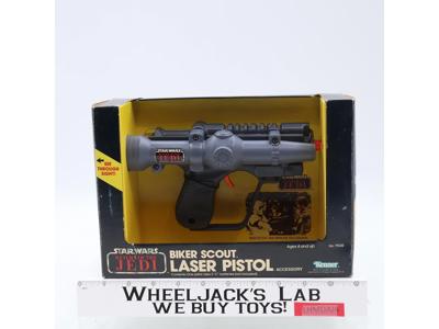 Biker Scout Laser Pistol Star Wars 1984 Kenner Vintage Role Play Accessory NEW