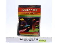 Quick Step W/ Box + Manual Atari 2600 1983 Imagic Vintage Game Cartridge