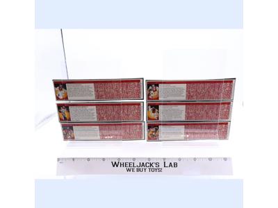 Superion Gift Set Lot of 6 Action Figure Tech Specs 1985 Vintage G1 Transformers