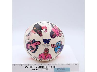 Inflatable Bouncy Ball Hulk Hogan Jake WWF Wrestling 1990 Titan Sports Vintage