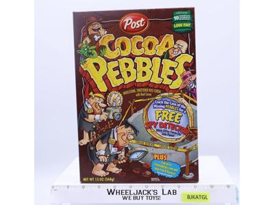 The Flintstones Cocoa Pebbles Cereal 2000 Post Hanna-Barbera EMPTY BOX